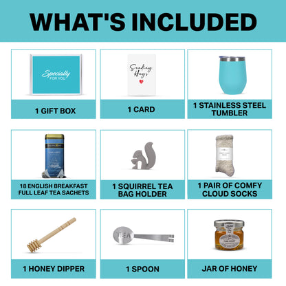 Walters Bay Earl Gray - Teal Tumbler