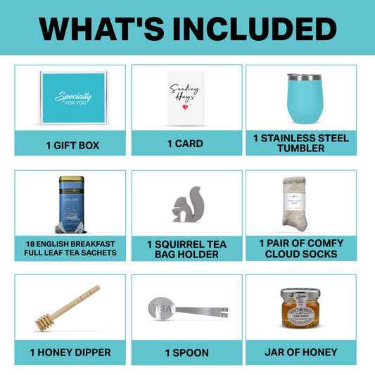 Walters Bay Earl Gray - Teal Tumbler