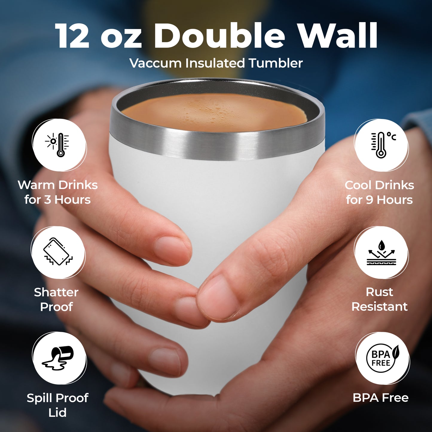 Tea Gift Set - White Tumbler