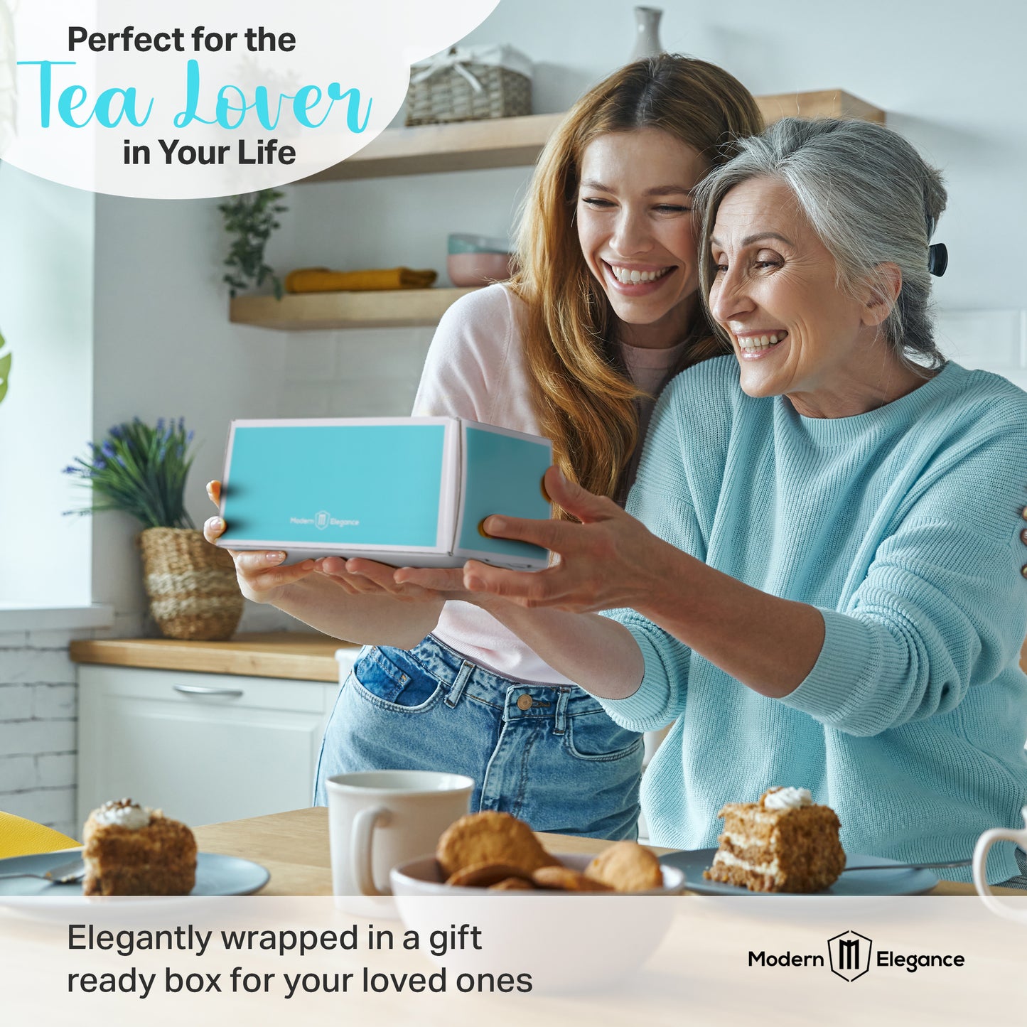 Tea Gift Set - Purple Tumbler