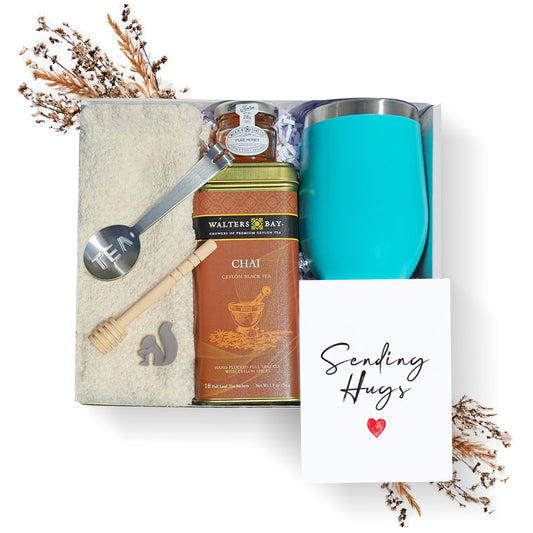 Walters Bay Chai Tea Gift Set - Teal Tumbler